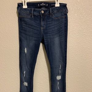 Hollister low rise crop jeans